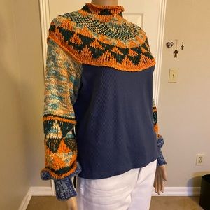 Free People Knit Sweater. S